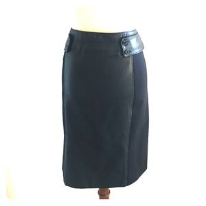 Tory Burch leather skirt!